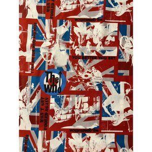 The Who "You Better You Bet" Rock Band Cotton Fabric 44" Width Sold By Half Yard